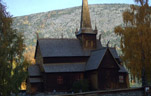Автомобильный тур Вся СкандинавияСтарая деревянная церковь в Ломе